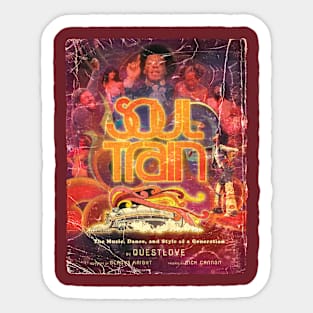 POSTER TOUR - SOUL TRAIN THE SOUTH LONDON 120 Sticker